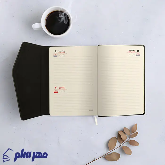 سررسید وزیری 1406 مگنت‌دار — مدل دیاکو باز