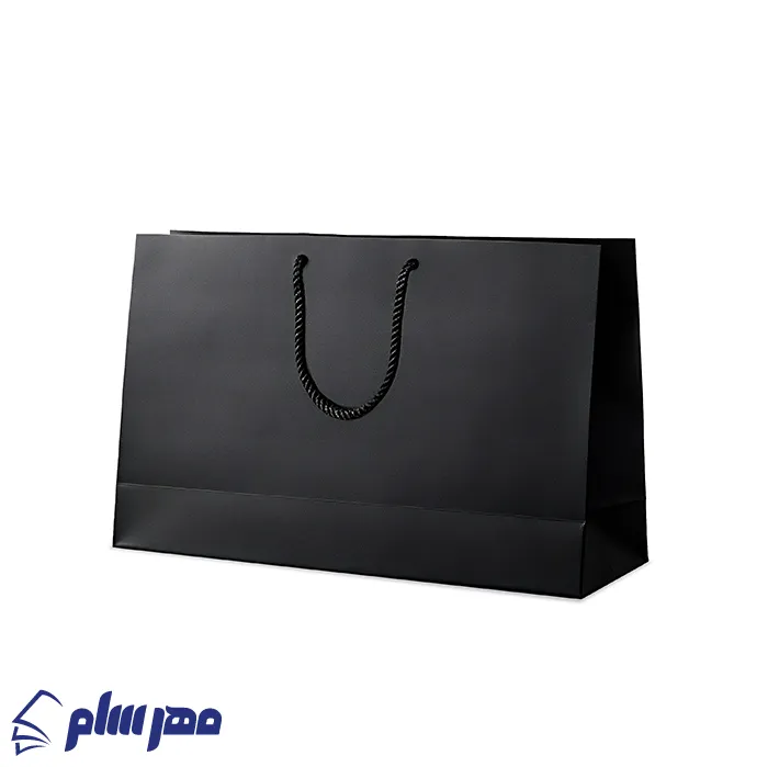 ست مدیریتی مانی؛ همراه ساک دستی گلاسه مشکی